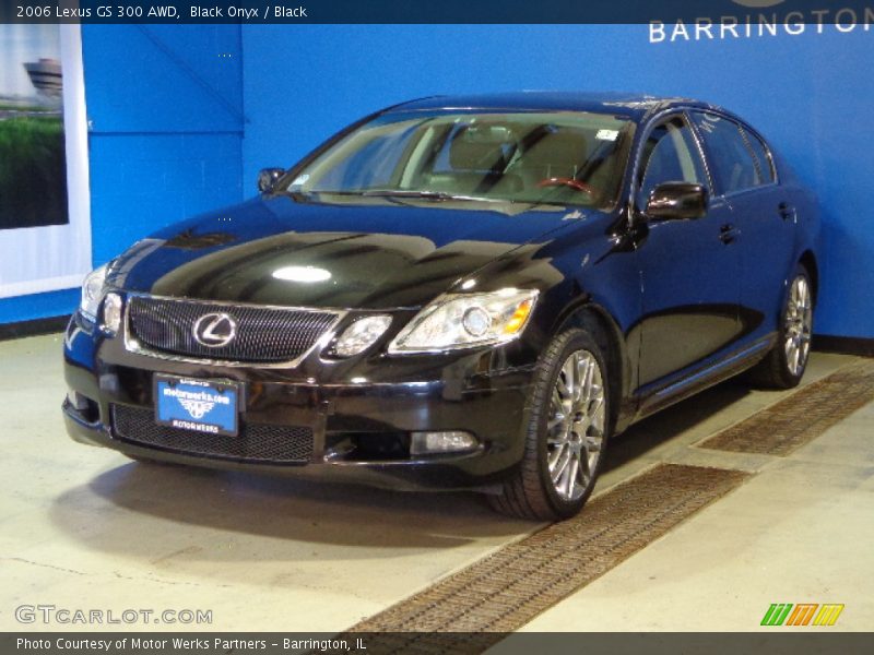 Black Onyx / Black 2006 Lexus GS 300 AWD