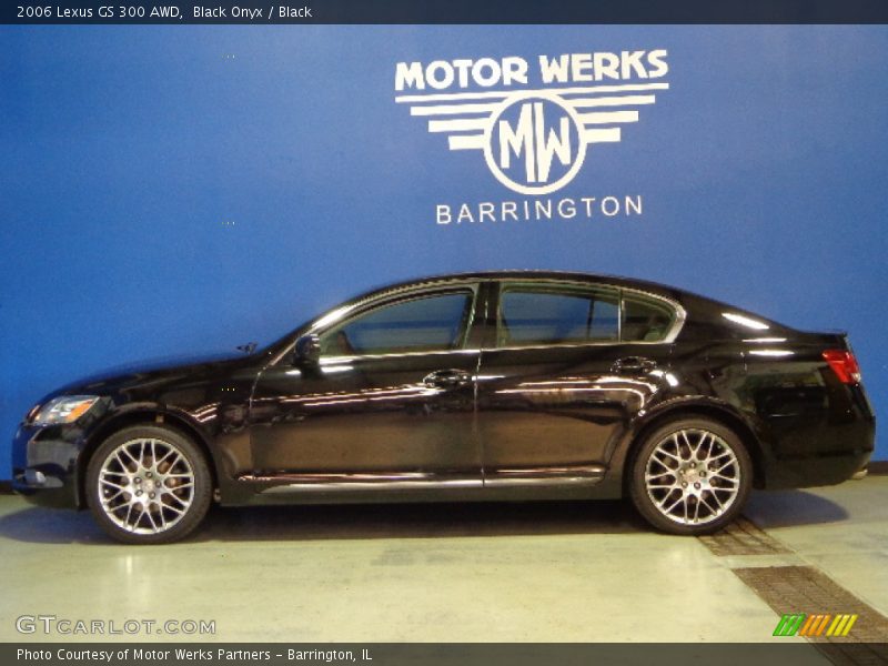 Black Onyx / Black 2006 Lexus GS 300 AWD