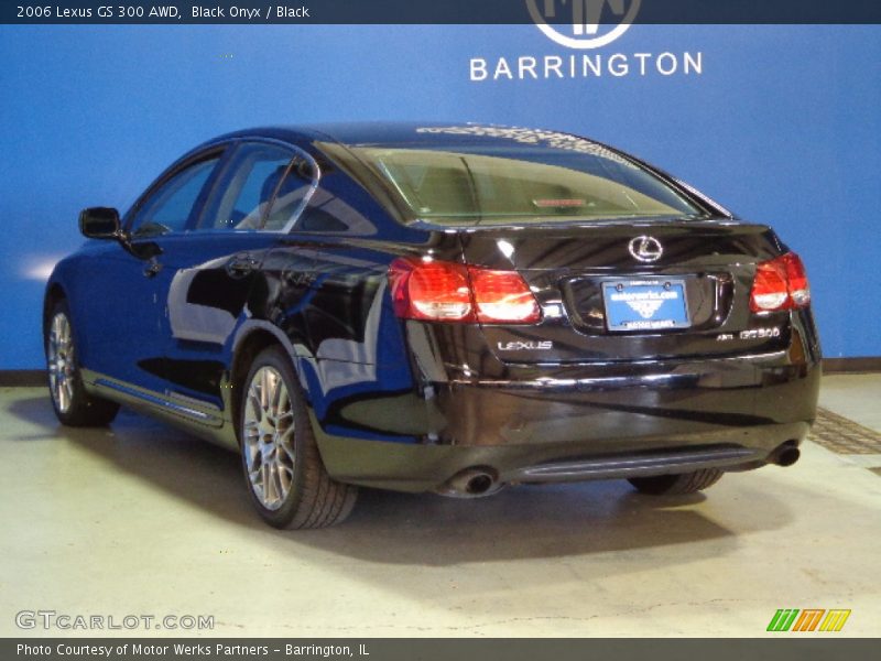 Black Onyx / Black 2006 Lexus GS 300 AWD