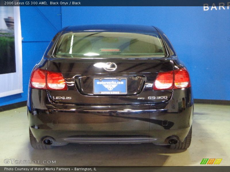 Black Onyx / Black 2006 Lexus GS 300 AWD