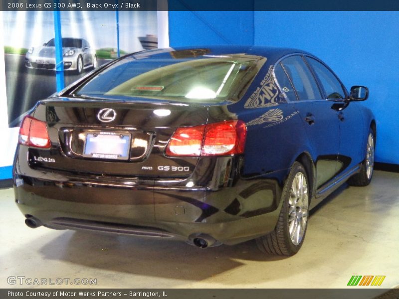 Black Onyx / Black 2006 Lexus GS 300 AWD
