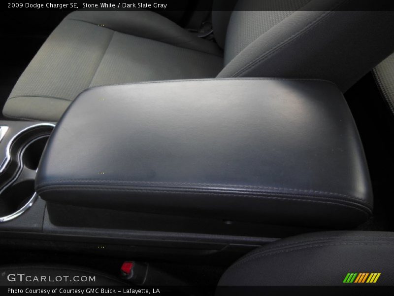 Stone White / Dark Slate Gray 2009 Dodge Charger SE