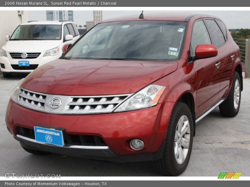 Sunset Red Pearl Metallic / Charcoal 2006 Nissan Murano SL