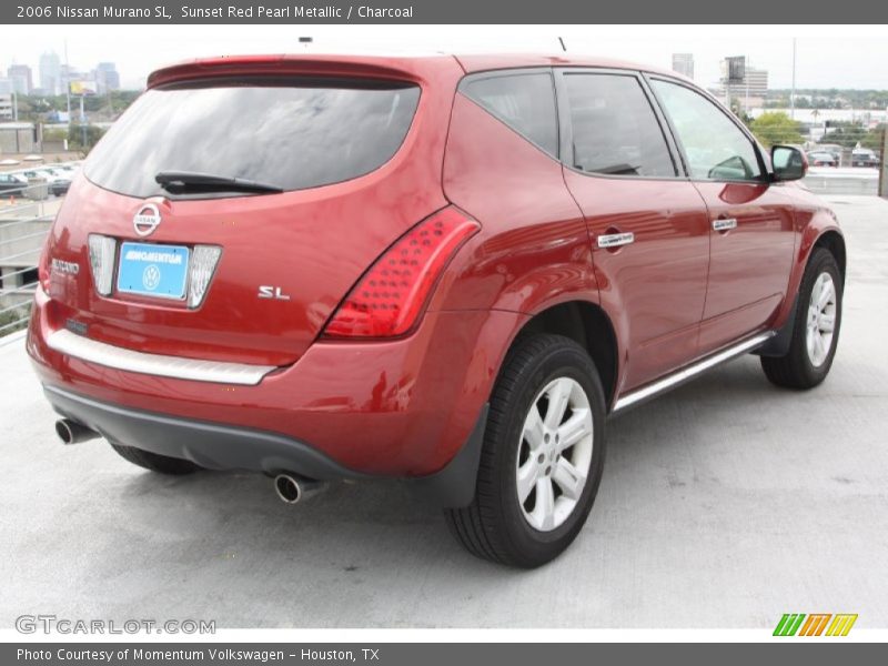 Sunset Red Pearl Metallic / Charcoal 2006 Nissan Murano SL