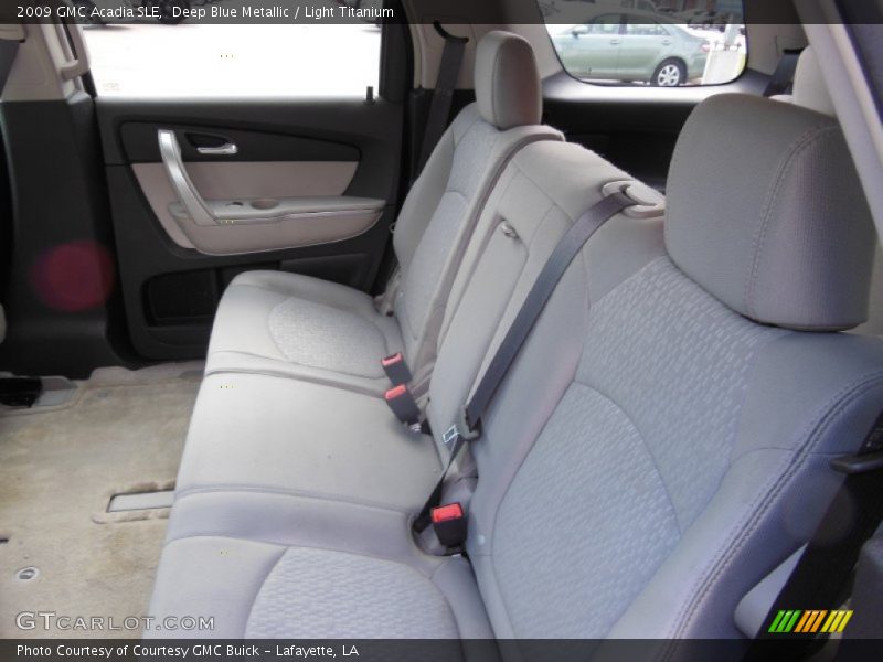 Deep Blue Metallic / Light Titanium 2009 GMC Acadia SLE