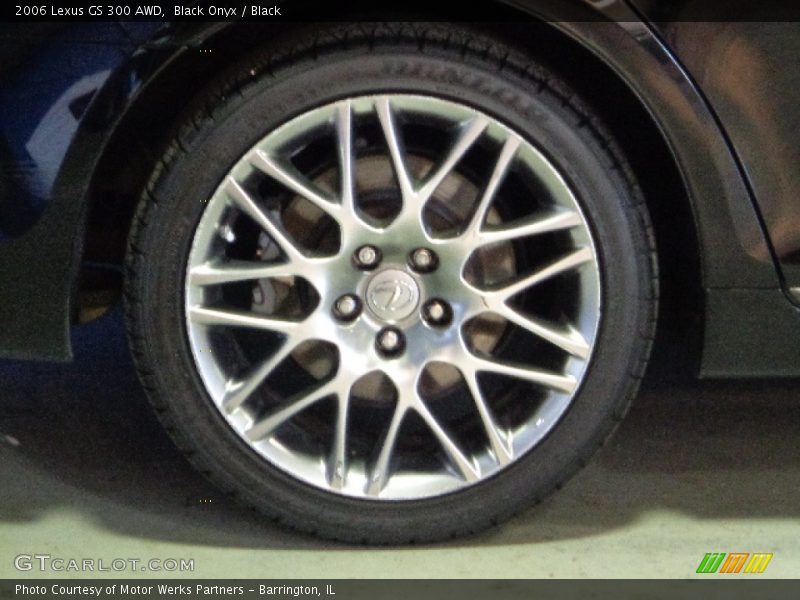 Black Onyx / Black 2006 Lexus GS 300 AWD