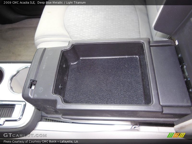 Deep Blue Metallic / Light Titanium 2009 GMC Acadia SLE