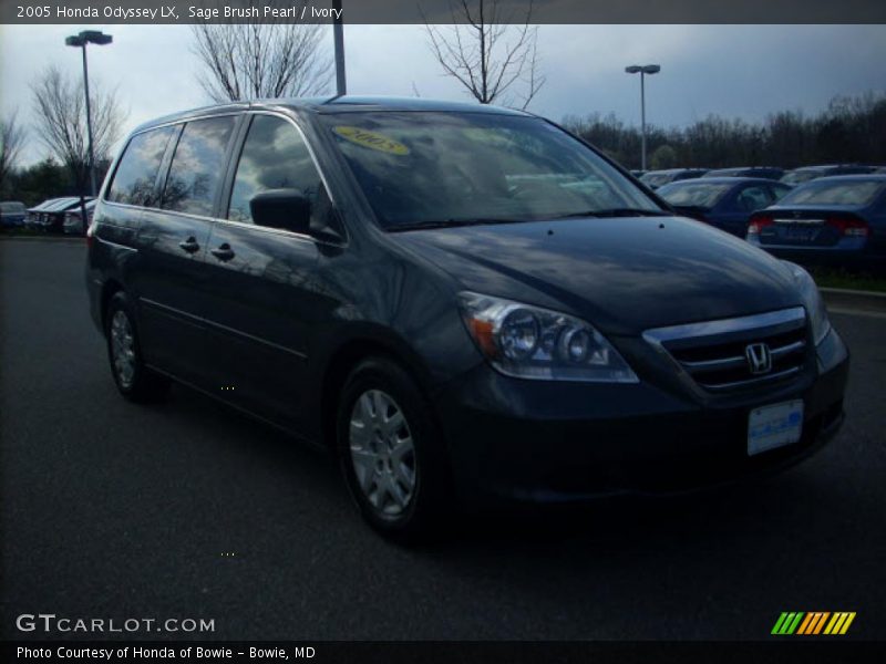 Sage Brush Pearl / Ivory 2005 Honda Odyssey LX