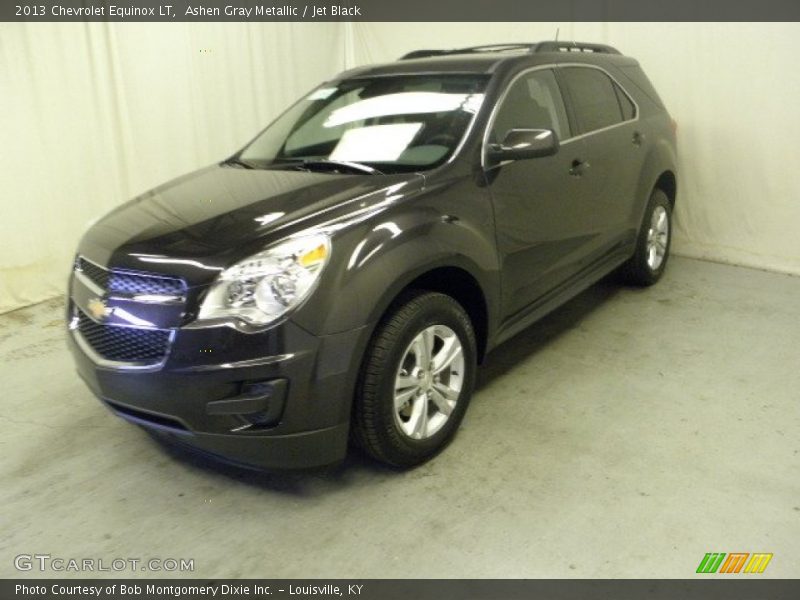 Ashen Gray Metallic / Jet Black 2013 Chevrolet Equinox LT
