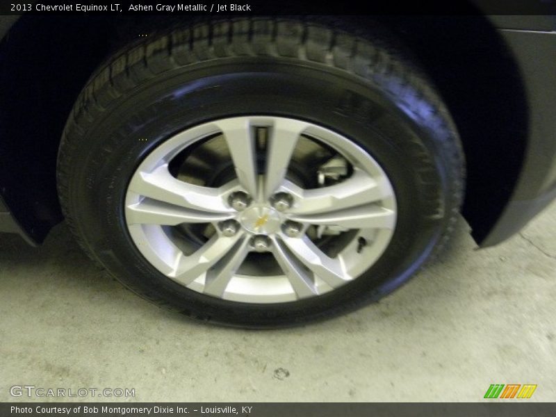 Ashen Gray Metallic / Jet Black 2013 Chevrolet Equinox LT