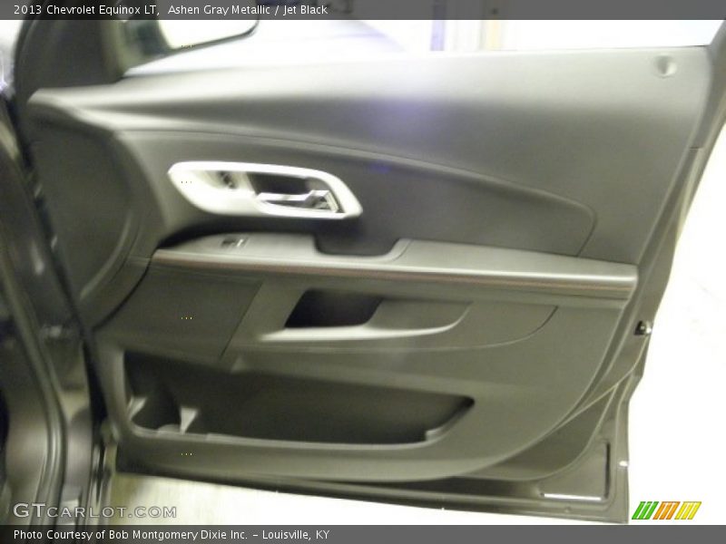 Ashen Gray Metallic / Jet Black 2013 Chevrolet Equinox LT