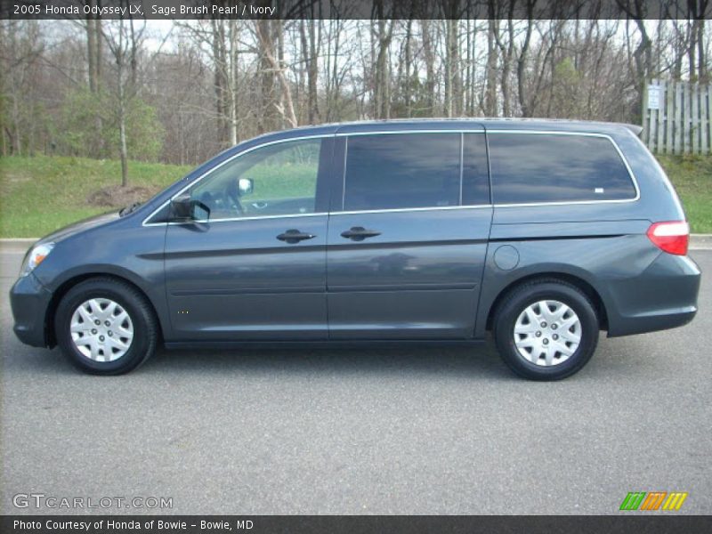 Sage Brush Pearl / Ivory 2005 Honda Odyssey LX