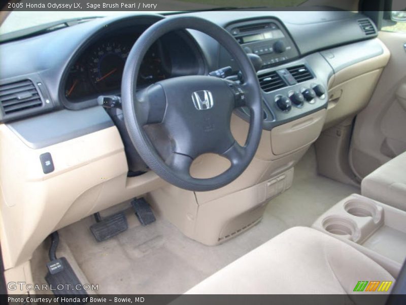 Sage Brush Pearl / Ivory 2005 Honda Odyssey LX