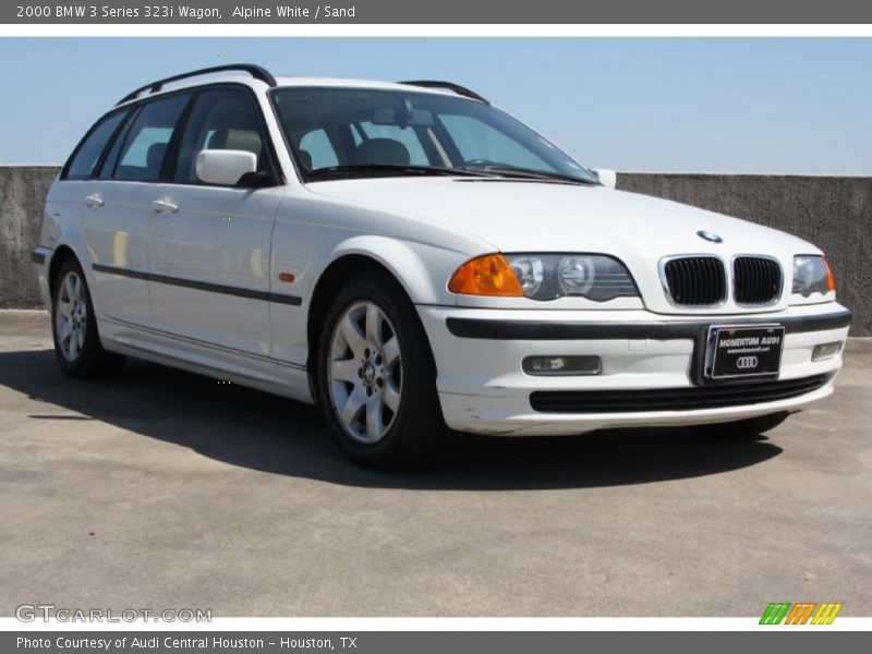 Alpine White / Sand 2000 BMW 3 Series 323i Wagon