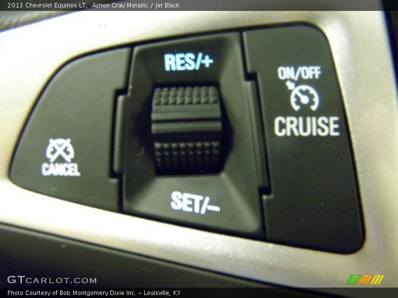 Ashen Gray Metallic / Jet Black 2013 Chevrolet Equinox LT