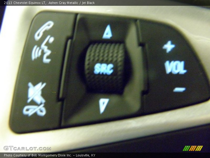 Ashen Gray Metallic / Jet Black 2013 Chevrolet Equinox LT