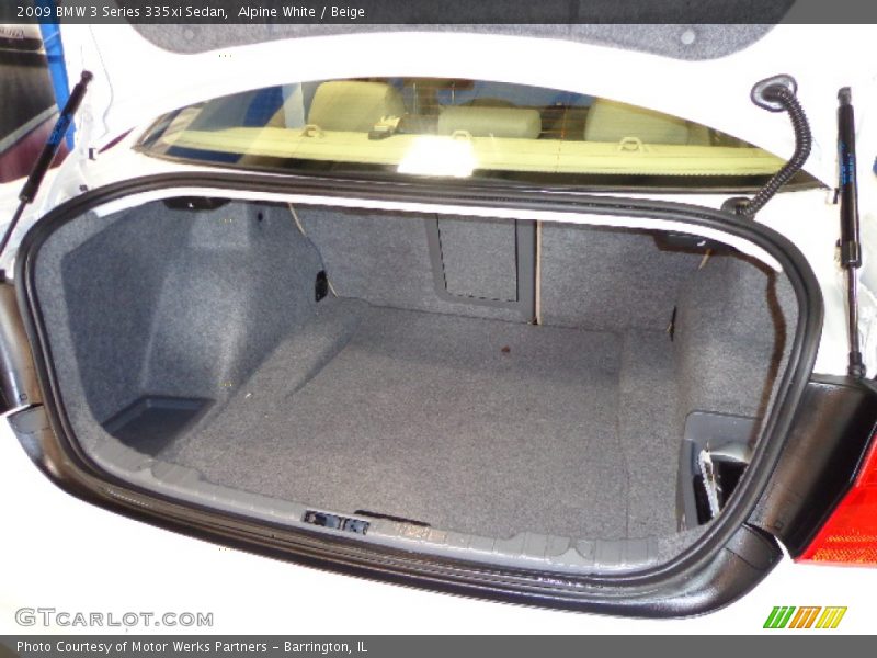 Alpine White / Beige 2009 BMW 3 Series 335xi Sedan