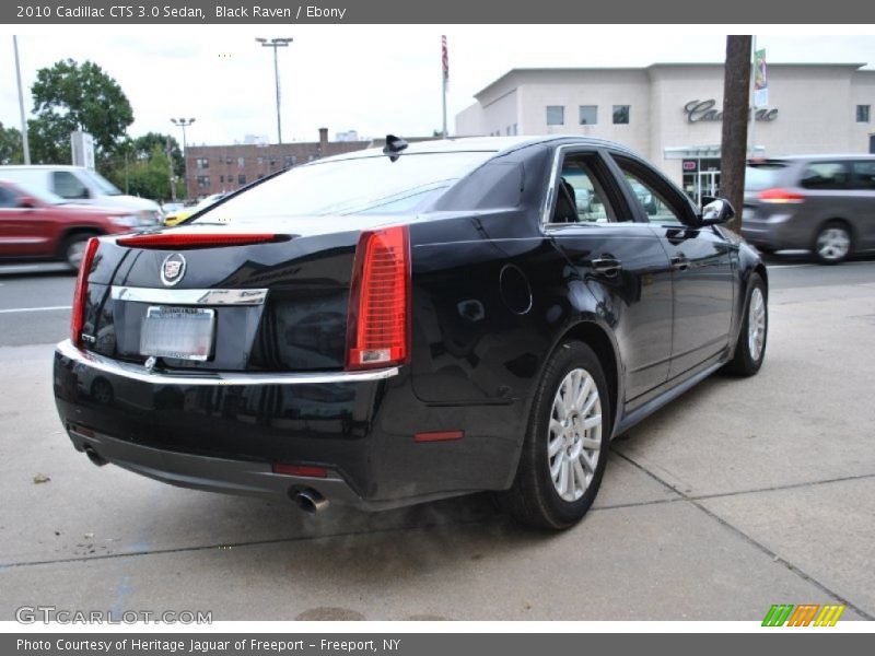 Black Raven / Ebony 2010 Cadillac CTS 3.0 Sedan