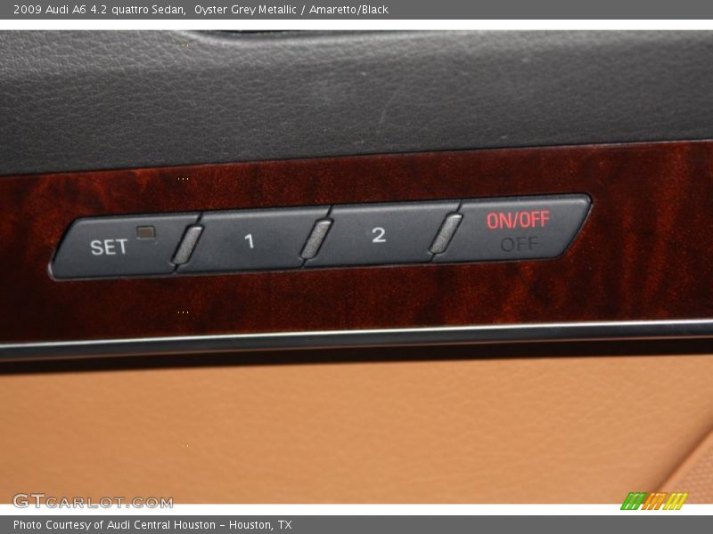 Oyster Grey Metallic / Amaretto/Black 2009 Audi A6 4.2 quattro Sedan