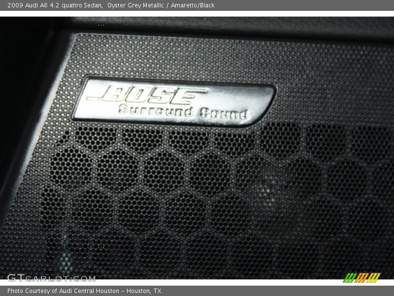 Oyster Grey Metallic / Amaretto/Black 2009 Audi A6 4.2 quattro Sedan