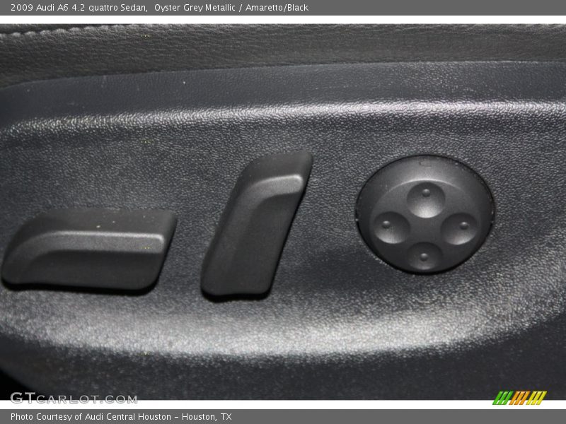 Oyster Grey Metallic / Amaretto/Black 2009 Audi A6 4.2 quattro Sedan
