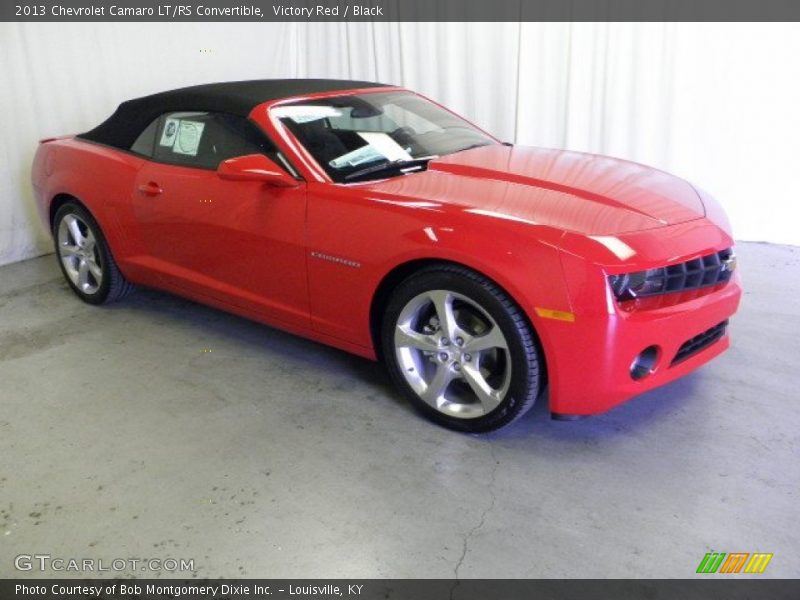 Victory Red / Black 2013 Chevrolet Camaro LT/RS Convertible