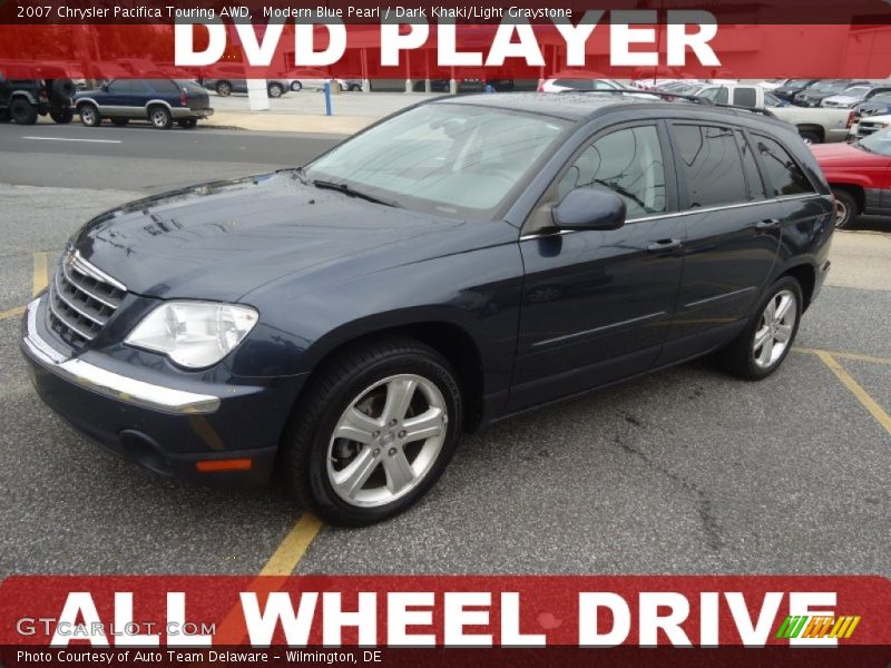 Modern Blue Pearl / Dark Khaki/Light Graystone 2007 Chrysler Pacifica Touring AWD