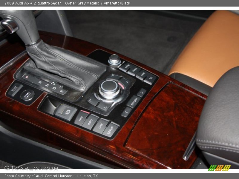 Oyster Grey Metallic / Amaretto/Black 2009 Audi A6 4.2 quattro Sedan
