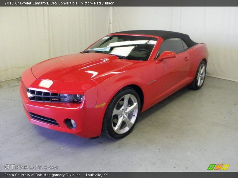 Front 3/4 View of 2013 Camaro LT/RS Convertible