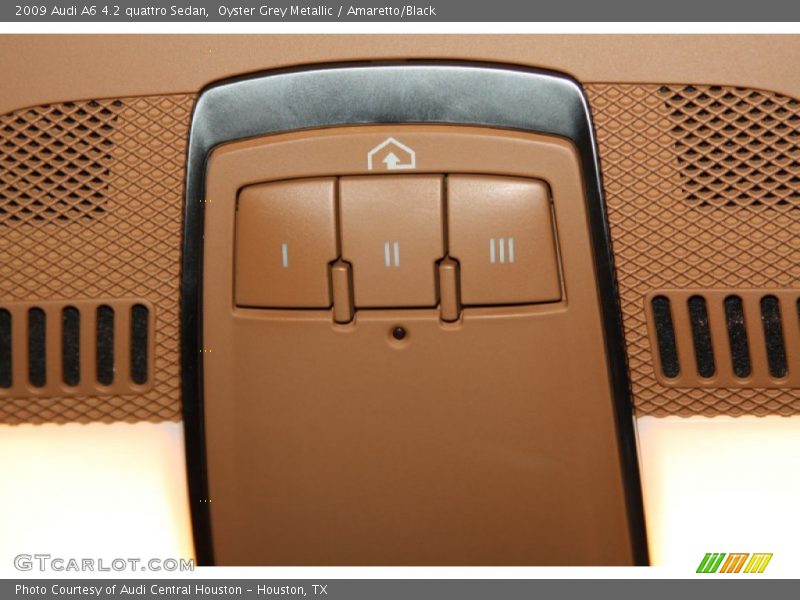 Oyster Grey Metallic / Amaretto/Black 2009 Audi A6 4.2 quattro Sedan