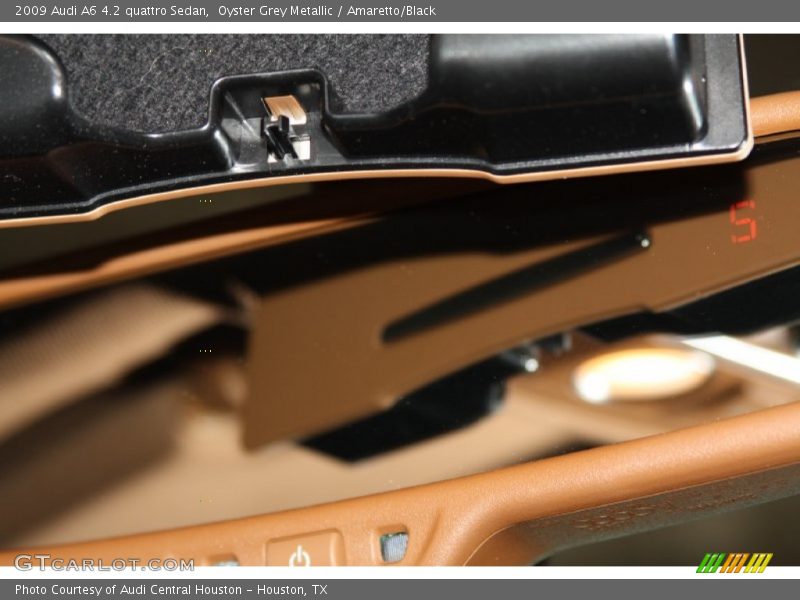 Oyster Grey Metallic / Amaretto/Black 2009 Audi A6 4.2 quattro Sedan