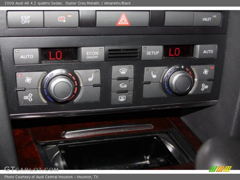 Oyster Grey Metallic / Amaretto/Black 2009 Audi A6 4.2 quattro Sedan