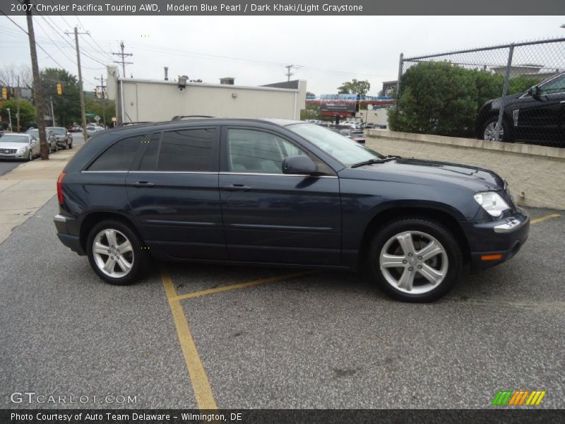 Modern Blue Pearl / Dark Khaki/Light Graystone 2007 Chrysler Pacifica Touring AWD