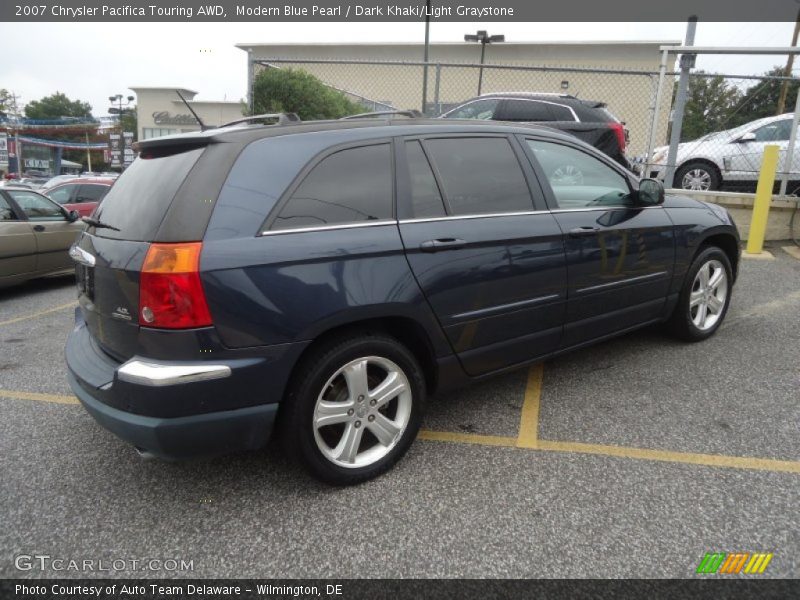 Modern Blue Pearl / Dark Khaki/Light Graystone 2007 Chrysler Pacifica Touring AWD