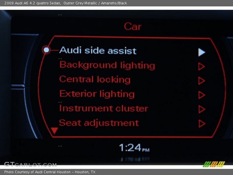 Oyster Grey Metallic / Amaretto/Black 2009 Audi A6 4.2 quattro Sedan