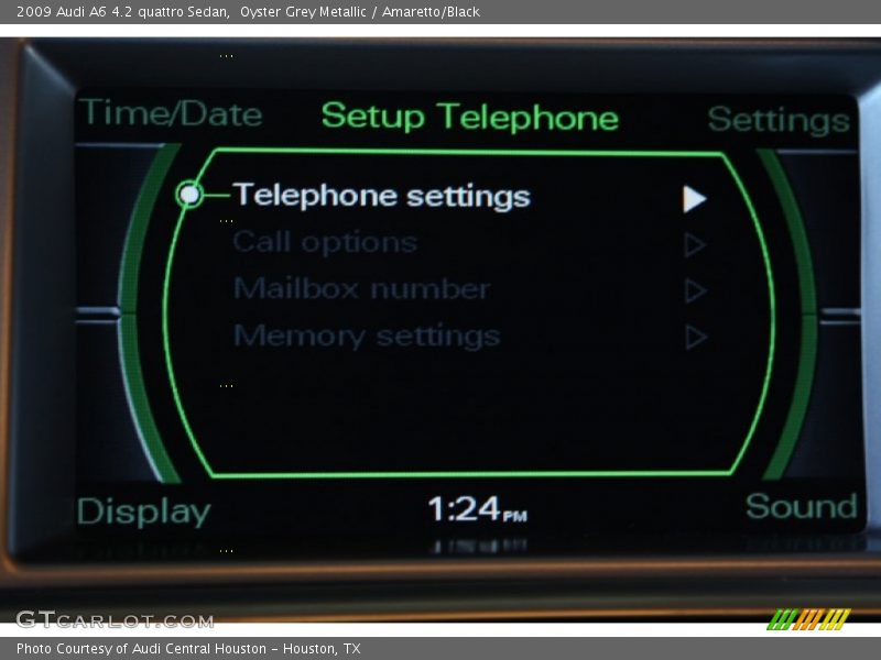 Oyster Grey Metallic / Amaretto/Black 2009 Audi A6 4.2 quattro Sedan