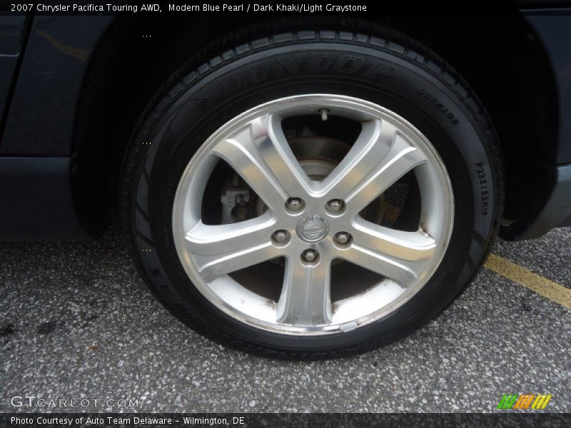 Modern Blue Pearl / Dark Khaki/Light Graystone 2007 Chrysler Pacifica Touring AWD