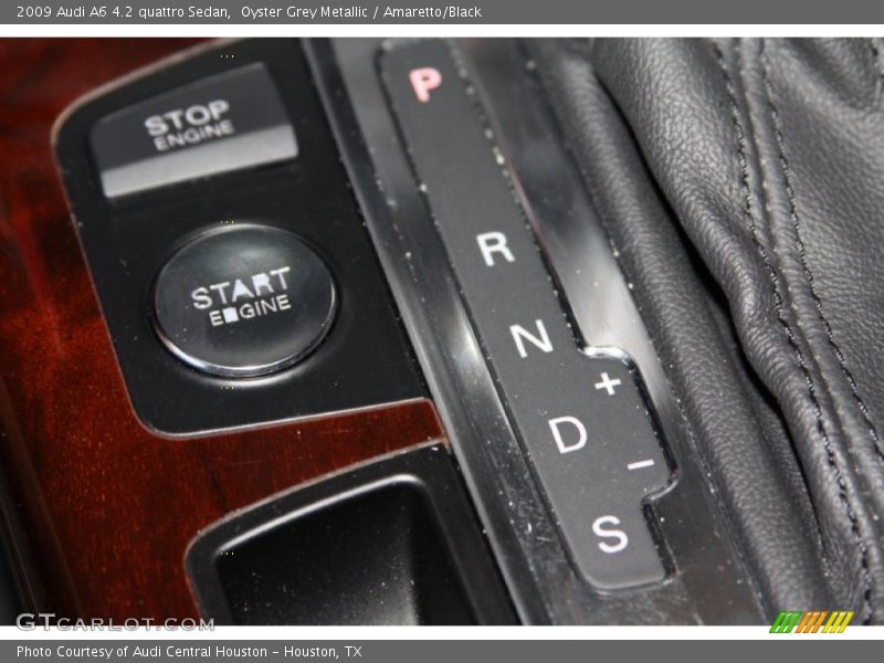 Oyster Grey Metallic / Amaretto/Black 2009 Audi A6 4.2 quattro Sedan