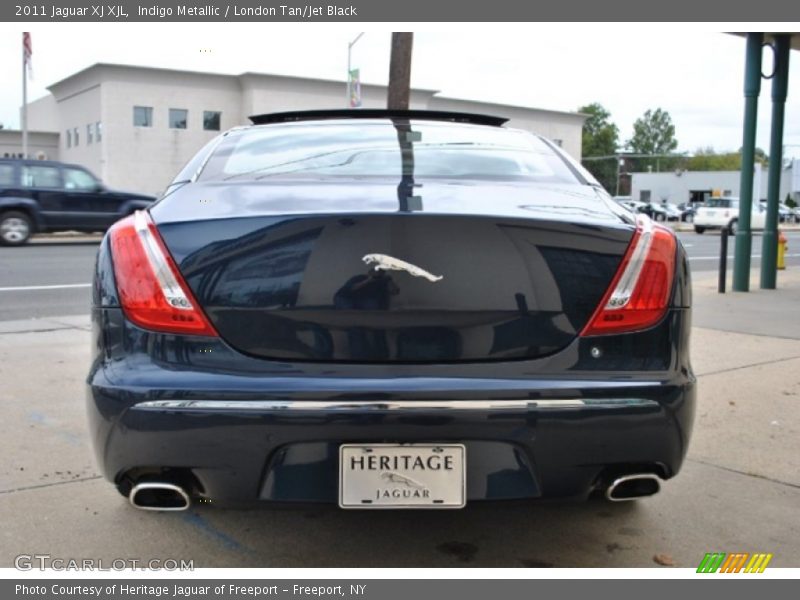 Indigo Metallic / London Tan/Jet Black 2011 Jaguar XJ XJL