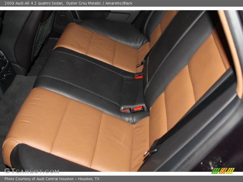 Oyster Grey Metallic / Amaretto/Black 2009 Audi A6 4.2 quattro Sedan