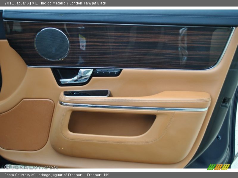 Indigo Metallic / London Tan/Jet Black 2011 Jaguar XJ XJL