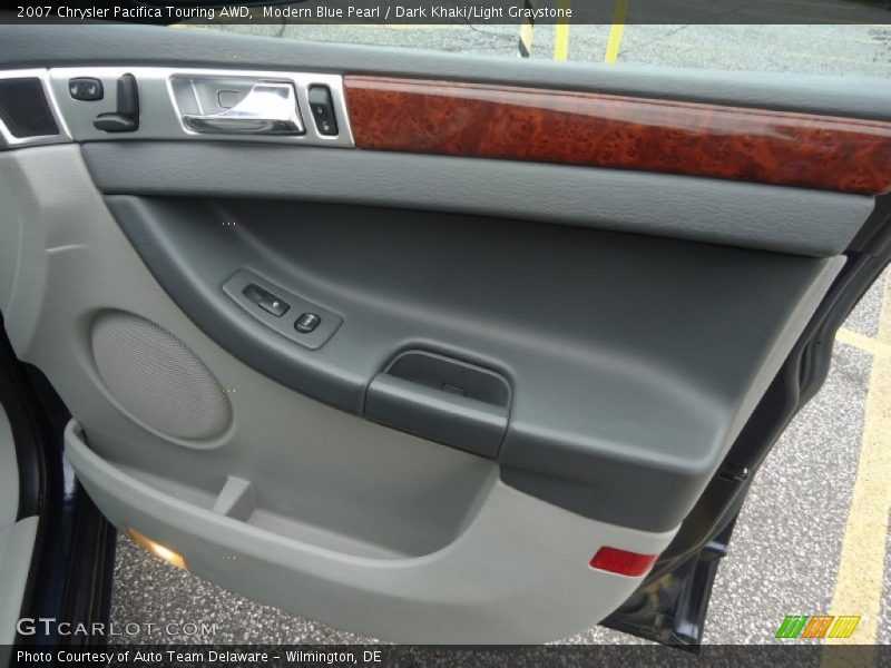 Modern Blue Pearl / Dark Khaki/Light Graystone 2007 Chrysler Pacifica Touring AWD