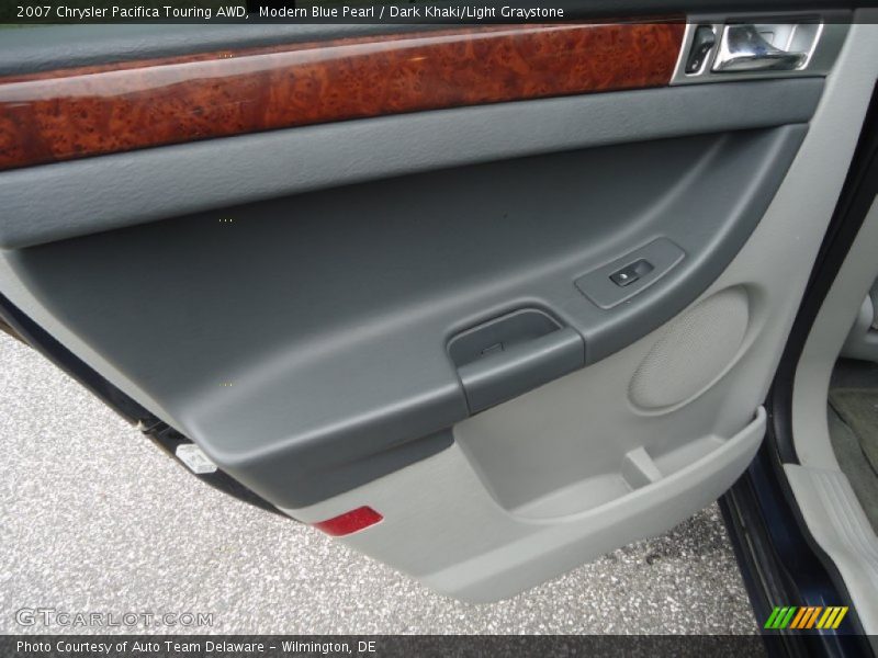 Modern Blue Pearl / Dark Khaki/Light Graystone 2007 Chrysler Pacifica Touring AWD