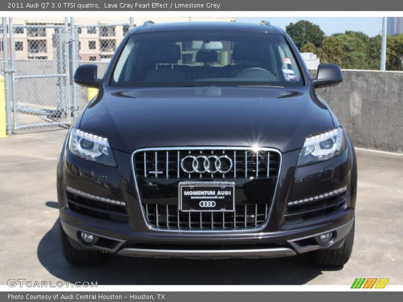 Lava Gray Pearl Effect / Limestone Grey 2011 Audi Q7 3.0 TFSI quattro