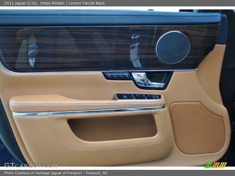 Indigo Metallic / London Tan/Jet Black 2011 Jaguar XJ XJL