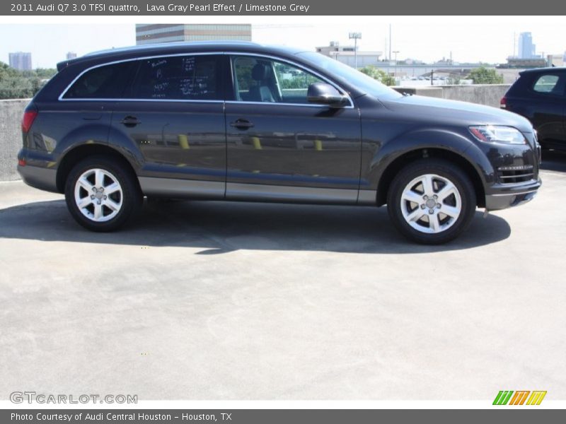 Lava Gray Pearl Effect / Limestone Grey 2011 Audi Q7 3.0 TFSI quattro