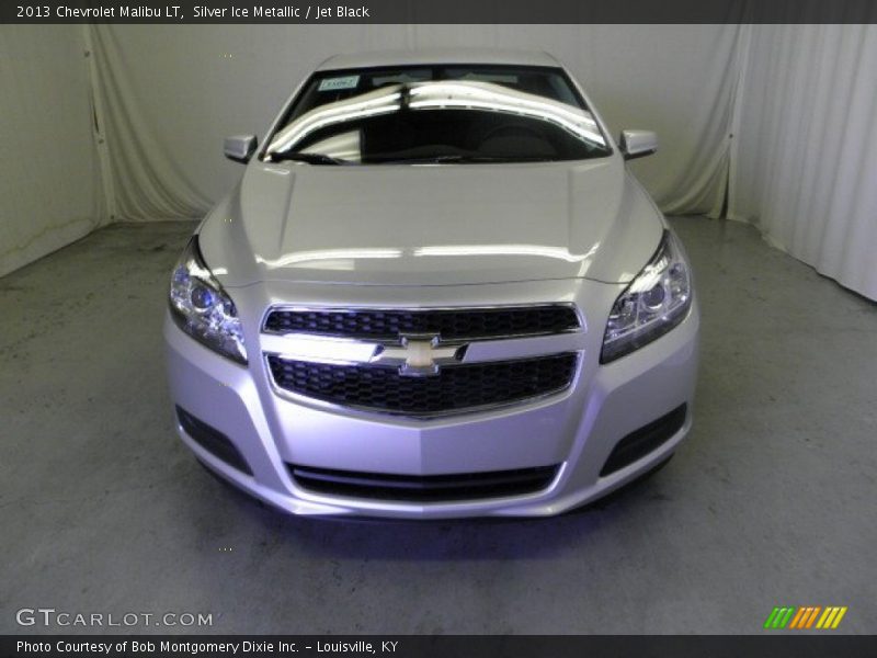 Silver Ice Metallic / Jet Black 2013 Chevrolet Malibu LT