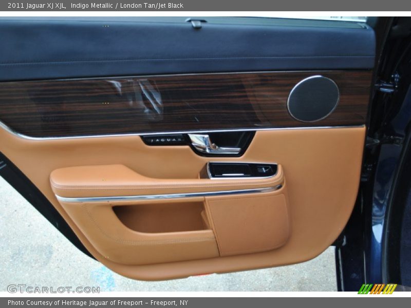 Indigo Metallic / London Tan/Jet Black 2011 Jaguar XJ XJL