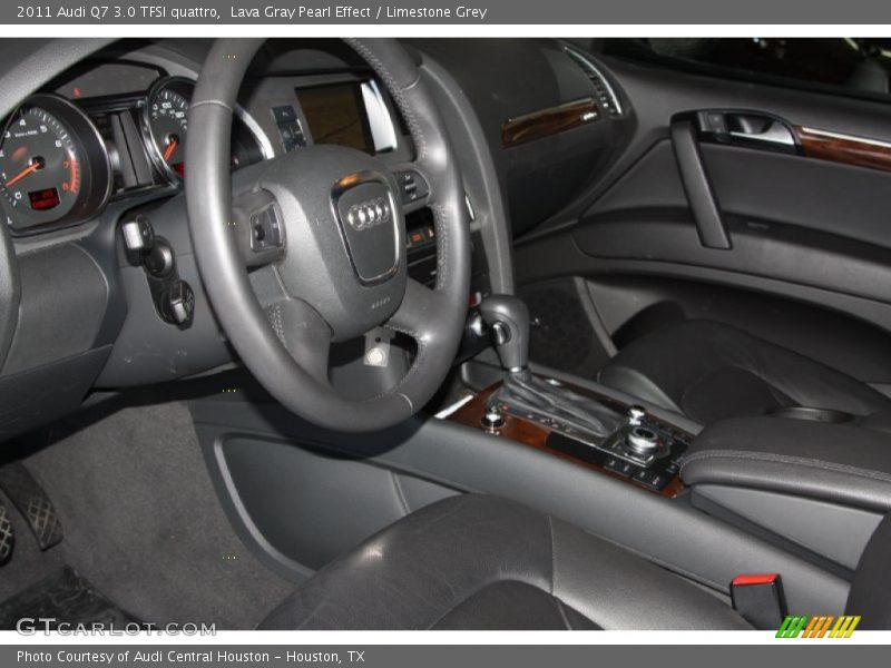 Lava Gray Pearl Effect / Limestone Grey 2011 Audi Q7 3.0 TFSI quattro
