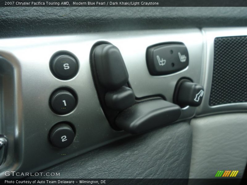 Modern Blue Pearl / Dark Khaki/Light Graystone 2007 Chrysler Pacifica Touring AWD